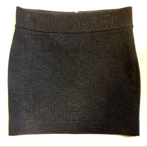 Madewell Hi-Line Textured Mini Skirt, size XS